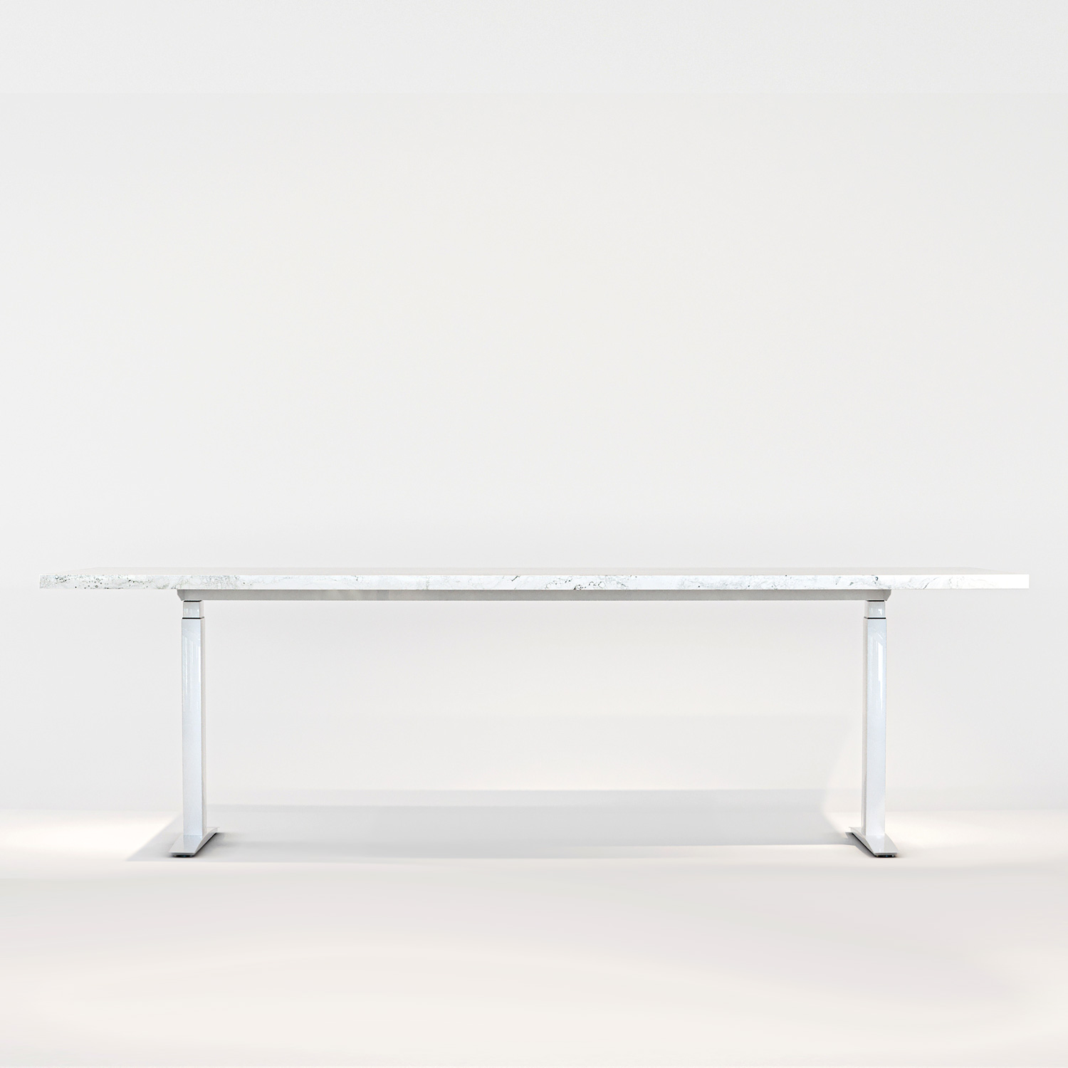 Leslie Table with Adjustable Table Leg Height