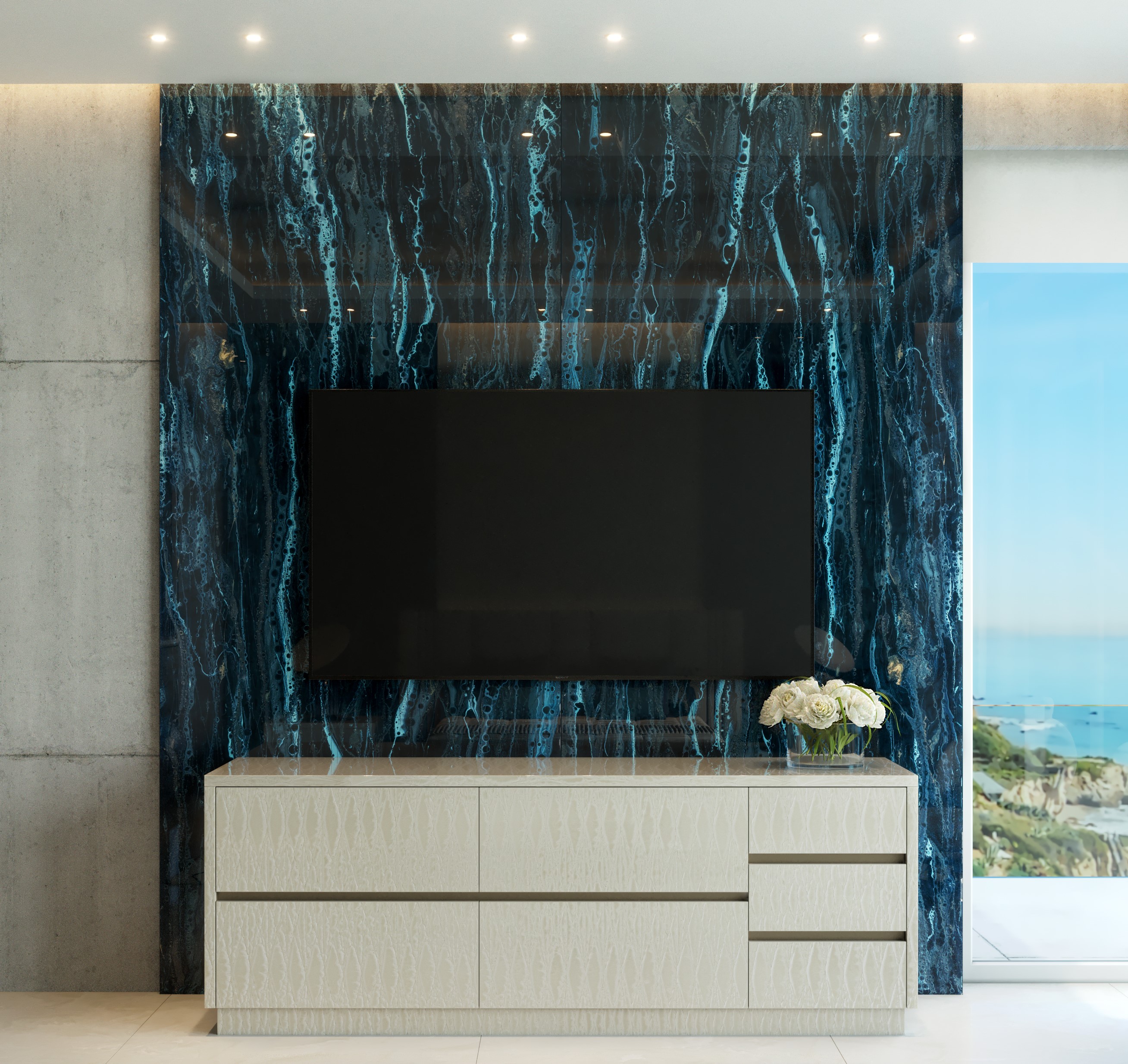 Asher TV Wall Unit – 01