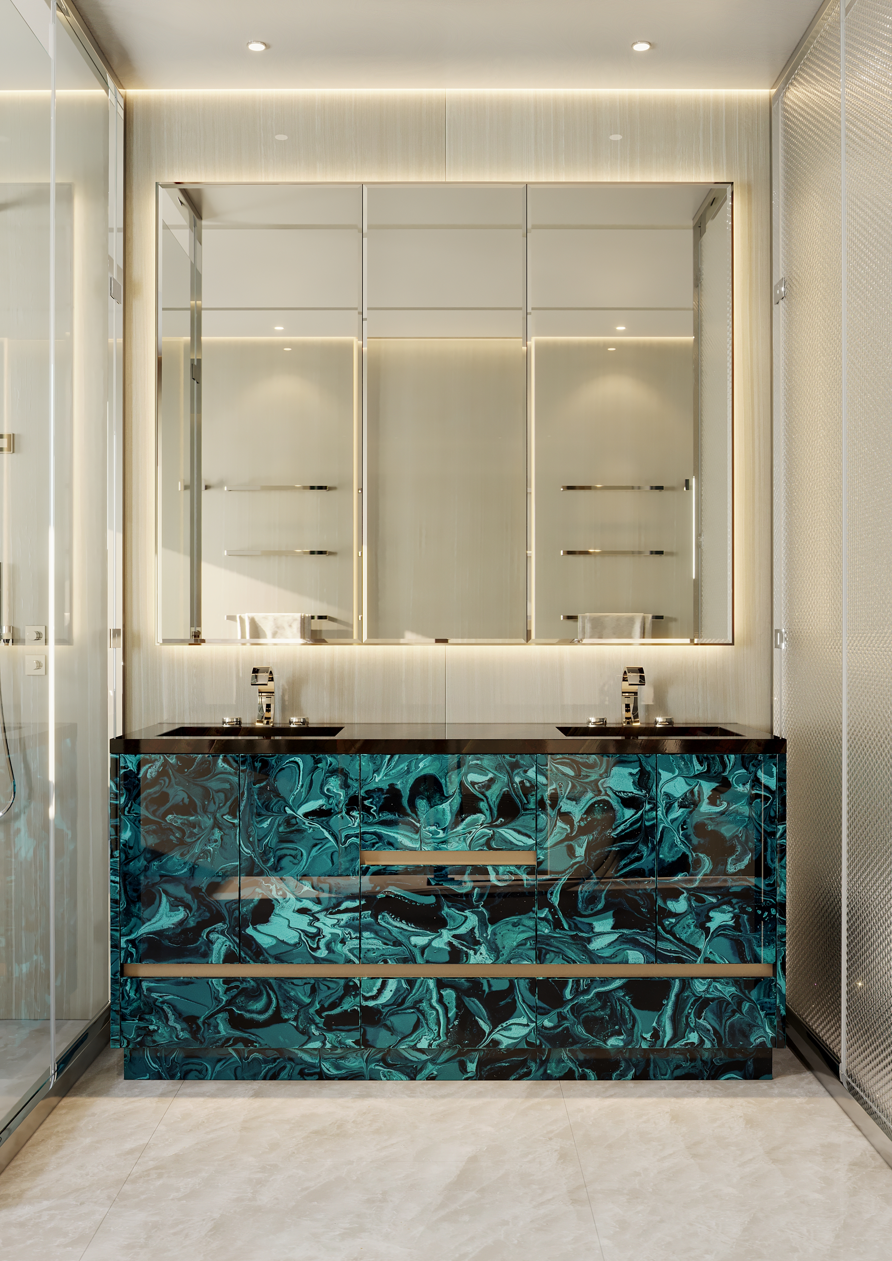 Léa Bathroom Vanity #01 – $13,750.00