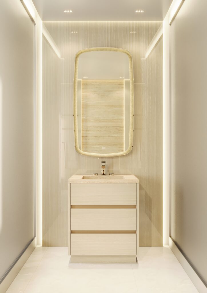 Gia Bathroom Vanity #01 - $12,550.00 Vanity Only - Kinon Surface Design ...