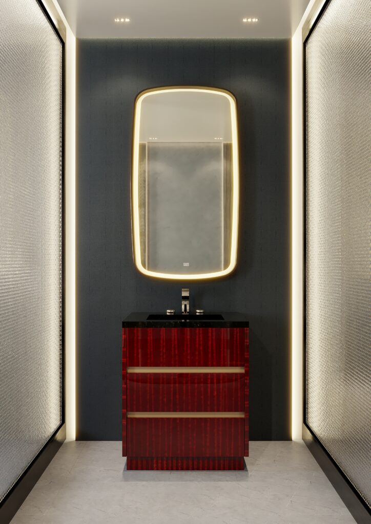 Gia Bathroom Vanity #05 - $12,550.00 - Kinon Surface Design Inc.