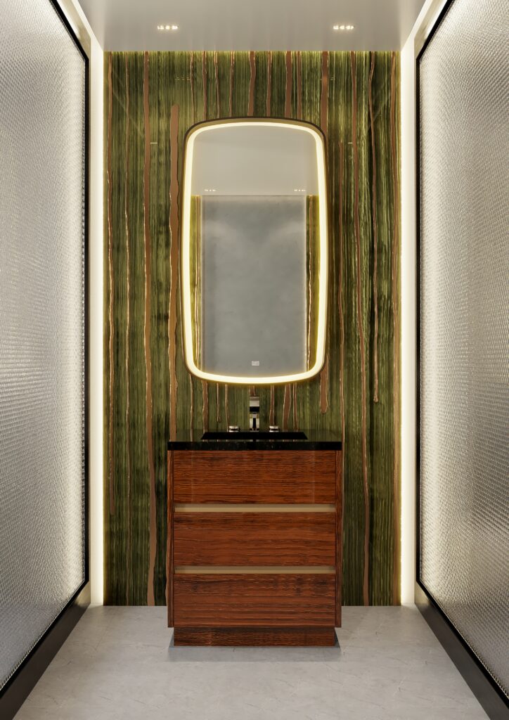 Gia Bathroom Vanity #06 - $12,550.00 Vanity Only - Kinon Surface Design ...