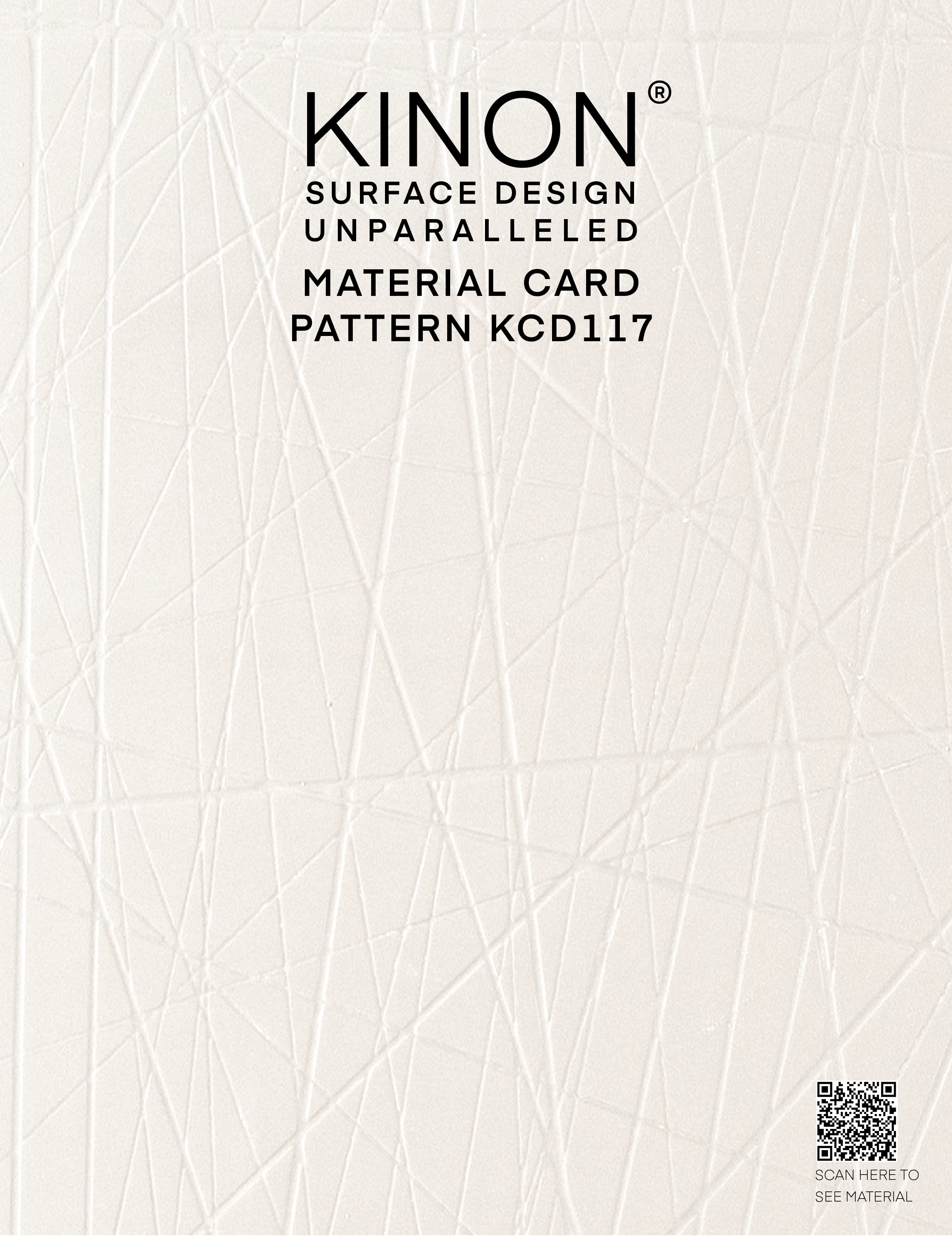 Material Card: Pattern KCD117