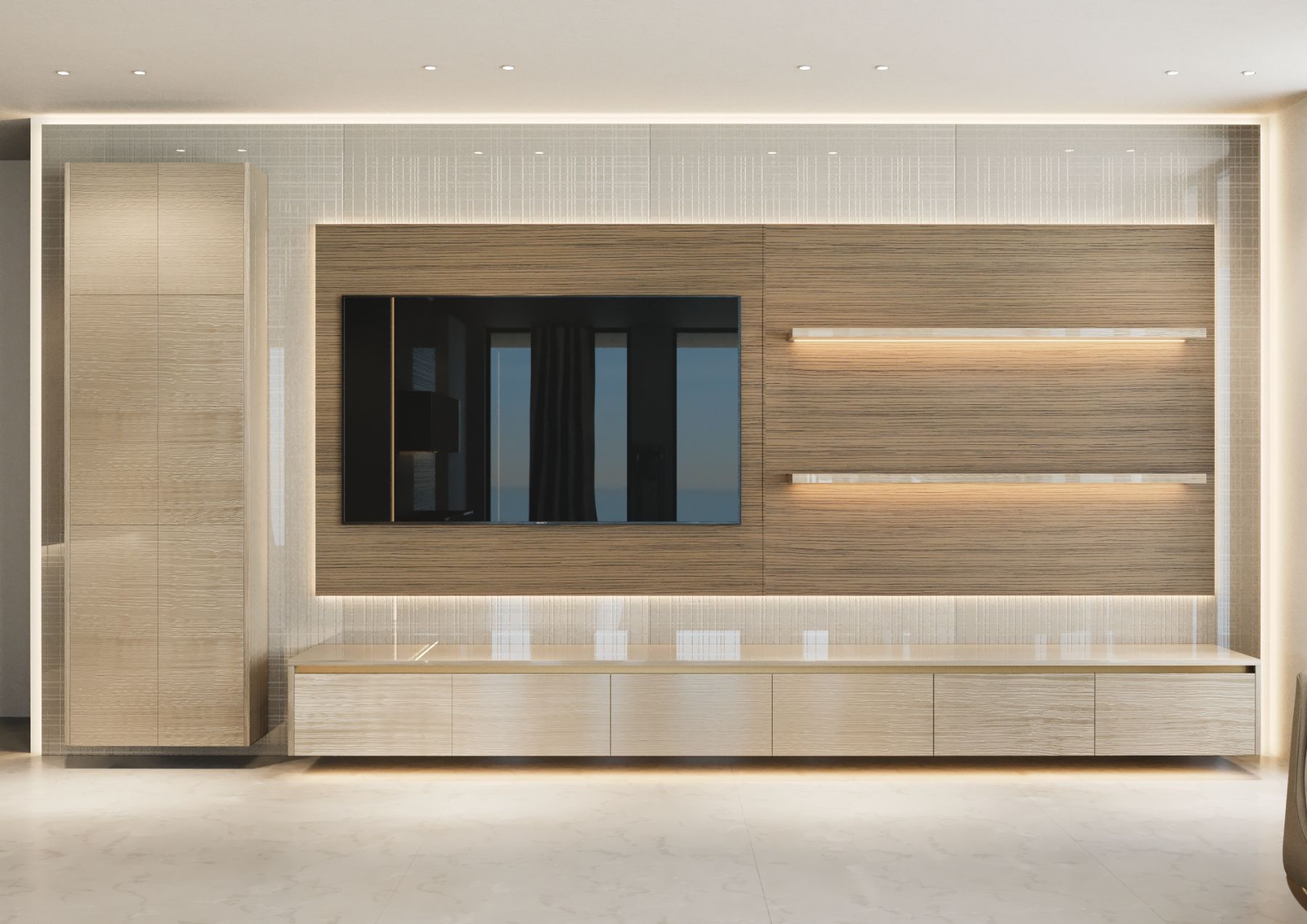 Isaac TV wall unit #06