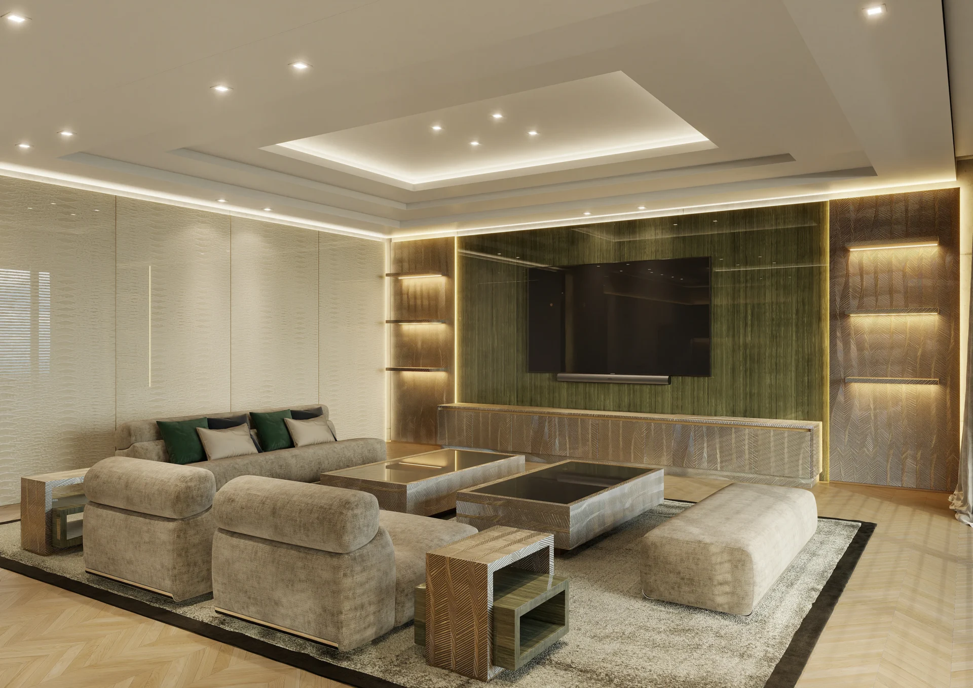 Isaac TV wall unit #01